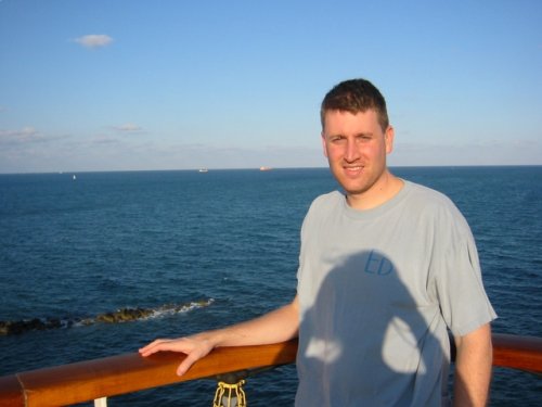 Scott on the way out to sea